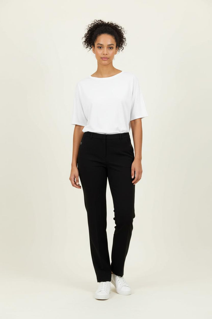 Pantalon Noir - Taille M/38 de la marque Caroll | PARAD96573 - Vendu par Paradigme - Image 1