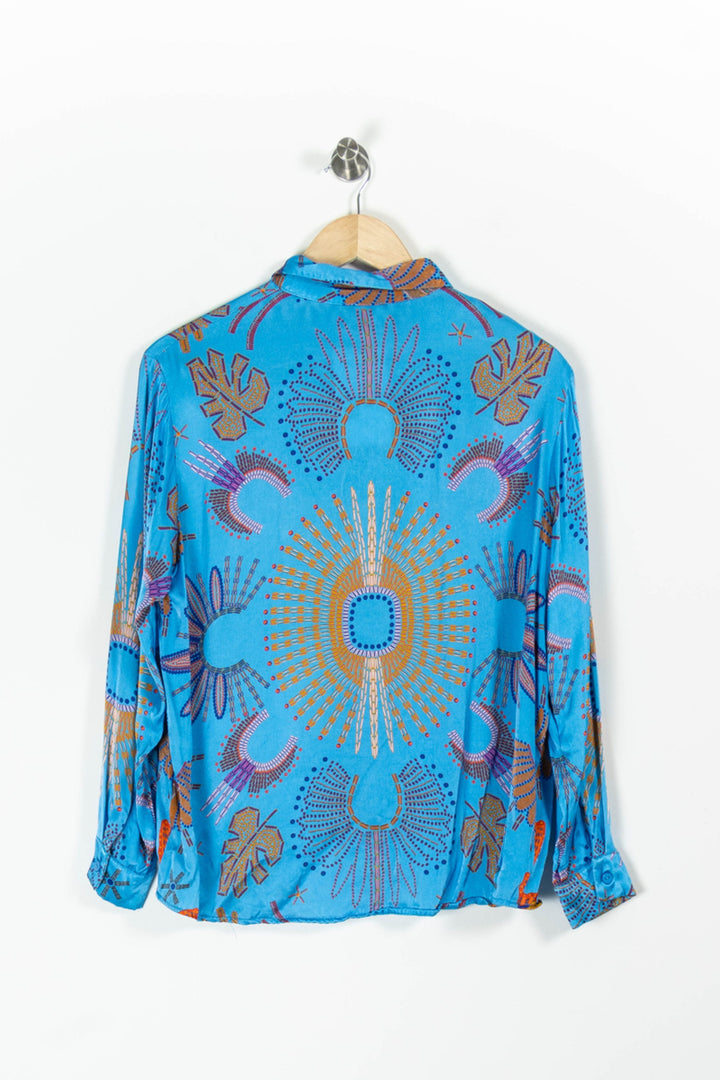 Chemise Bleue et Orange - Taille S/36 de la marque Wild | PARAD96575 - Vendu par Paradigme - Image 4