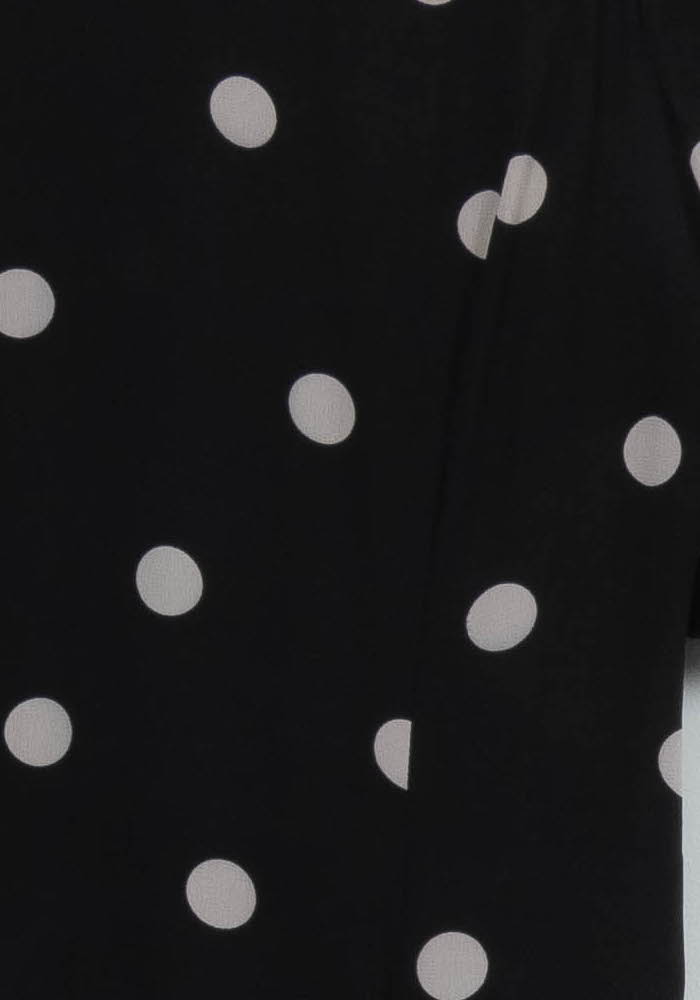 Robe Courte Noire et Blanche - Taille M/38 de la marque Sézane | PARAD96576 - Vendu par Paradigme - Image 3