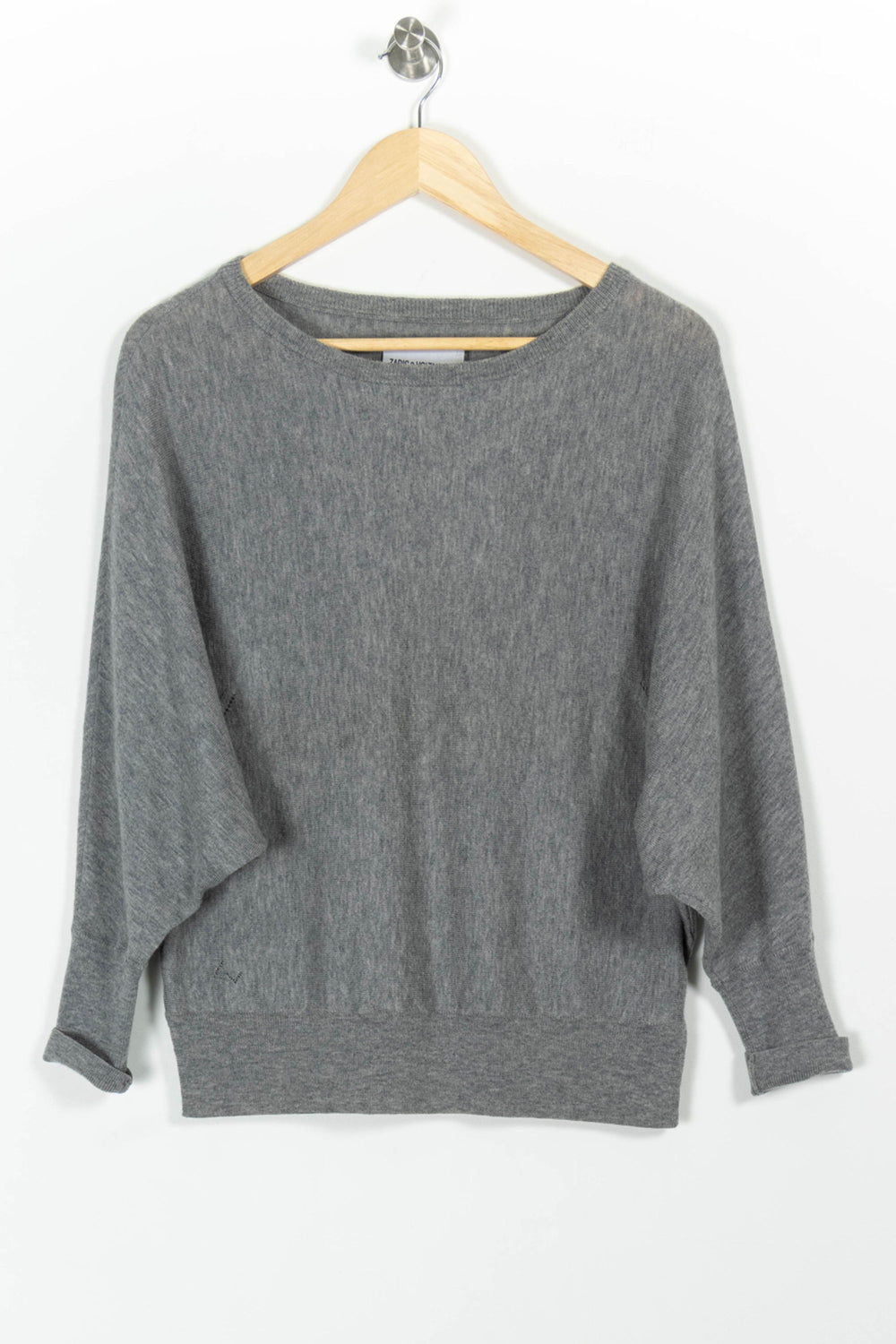 Pull Gris - Taille S/36 de la marque Zadig&Voltaire | PARAD96582 - Vendu par Paradigme - Image 2
