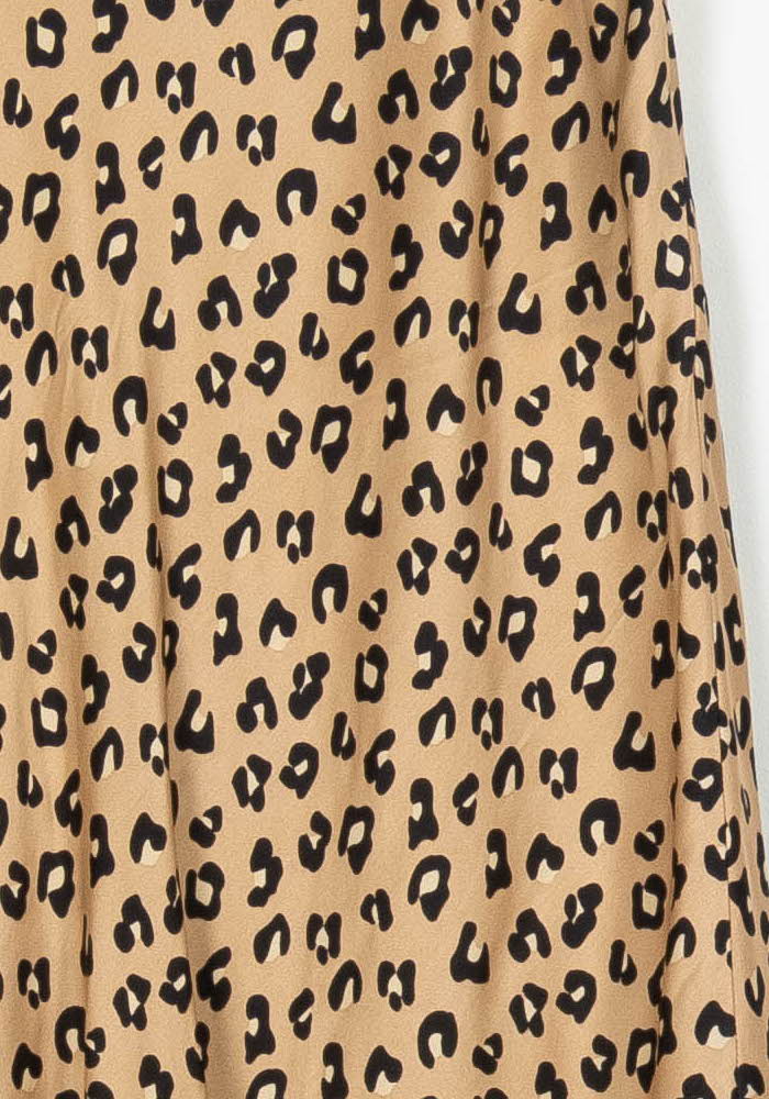 Jupe Midi Beige et Noire - Taille L/40 de la marque Sézane | PARAD96586 - Vendu par Paradigme - Image 3
