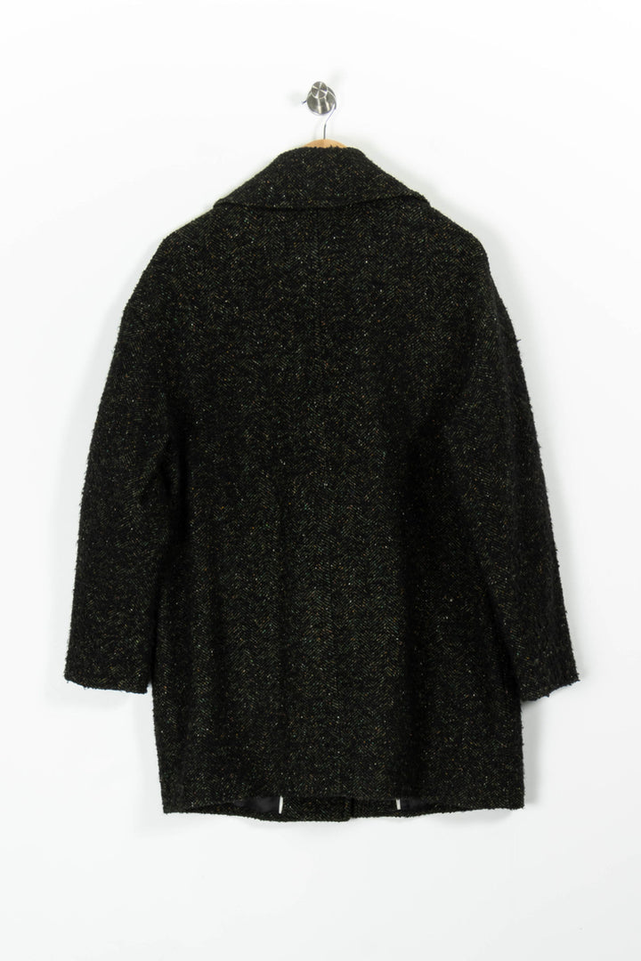 Manteau Noir - Taille L/40 de la marque La Fée Maraboutée | PARAD96587 - Vendu par Paradigme - Image 4