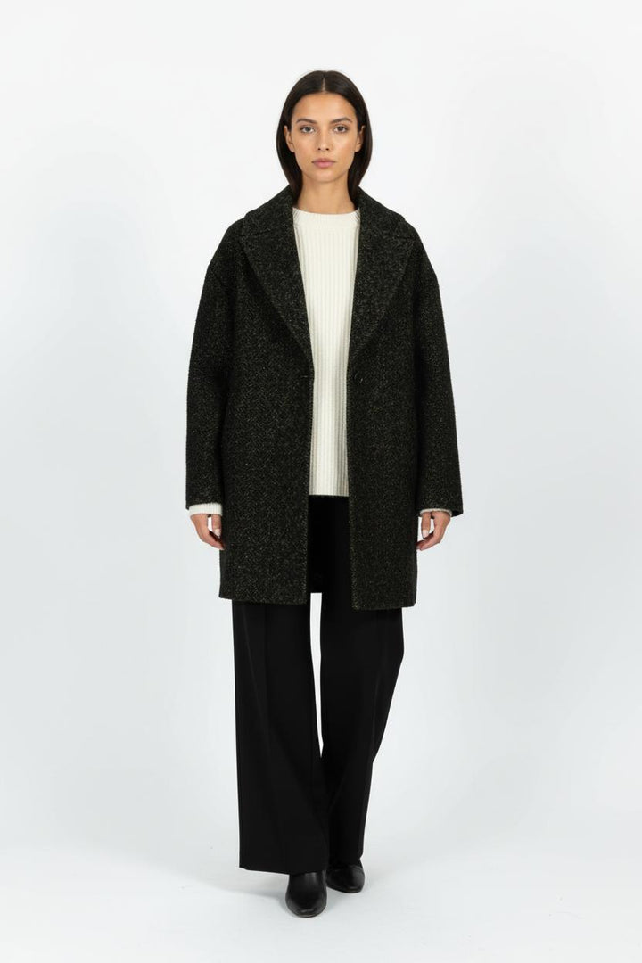 Manteau Noir - Taille L/40 de la marque La Fée Maraboutée | PARAD96587 - Vendu par Paradigme - Image 1