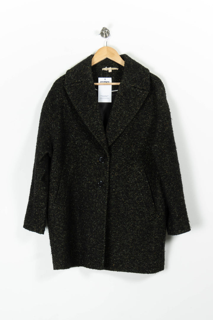 Manteau Noir - Taille L/40 de la marque La Fée Maraboutée | PARAD96587 - Vendu par Paradigme - Image 2