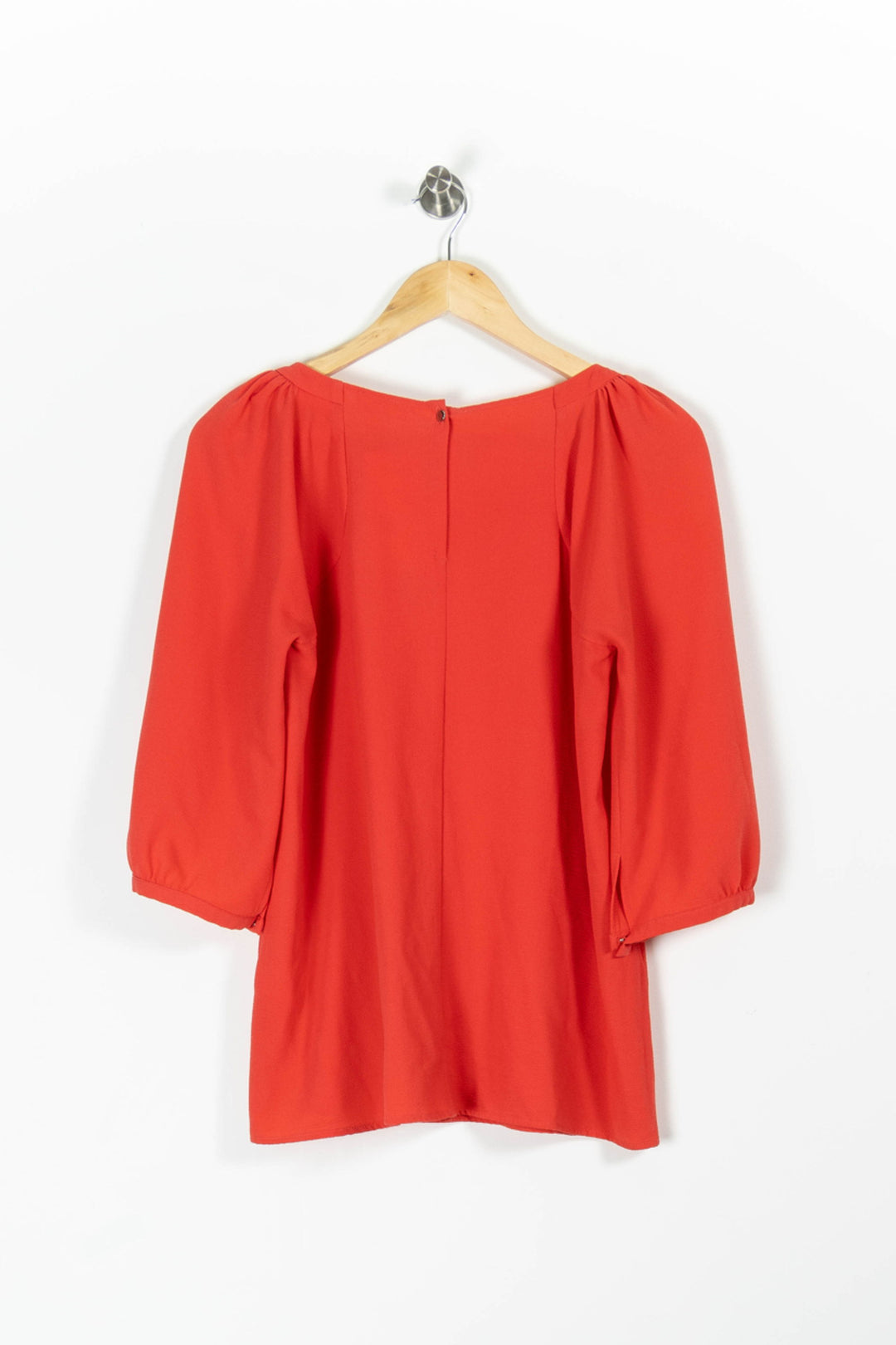 Blouse Rouge - Taille S/36 de la marque ba&sh | PARAD96594 - Vendu par Paradigme - Image 4