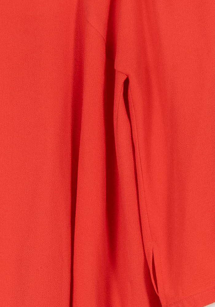 Blouse Rouge - Taille S/36 de la marque ba&sh | PARAD96594 - Vendu par Paradigme - Image 3