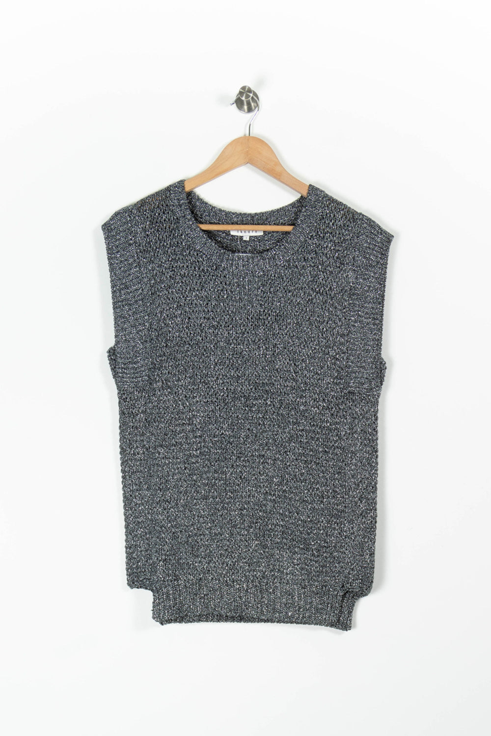 Débardeur Gris - Taille S/36 de la marque Sandro | PARAD96597 - Vendu par Paradigme - Image 2