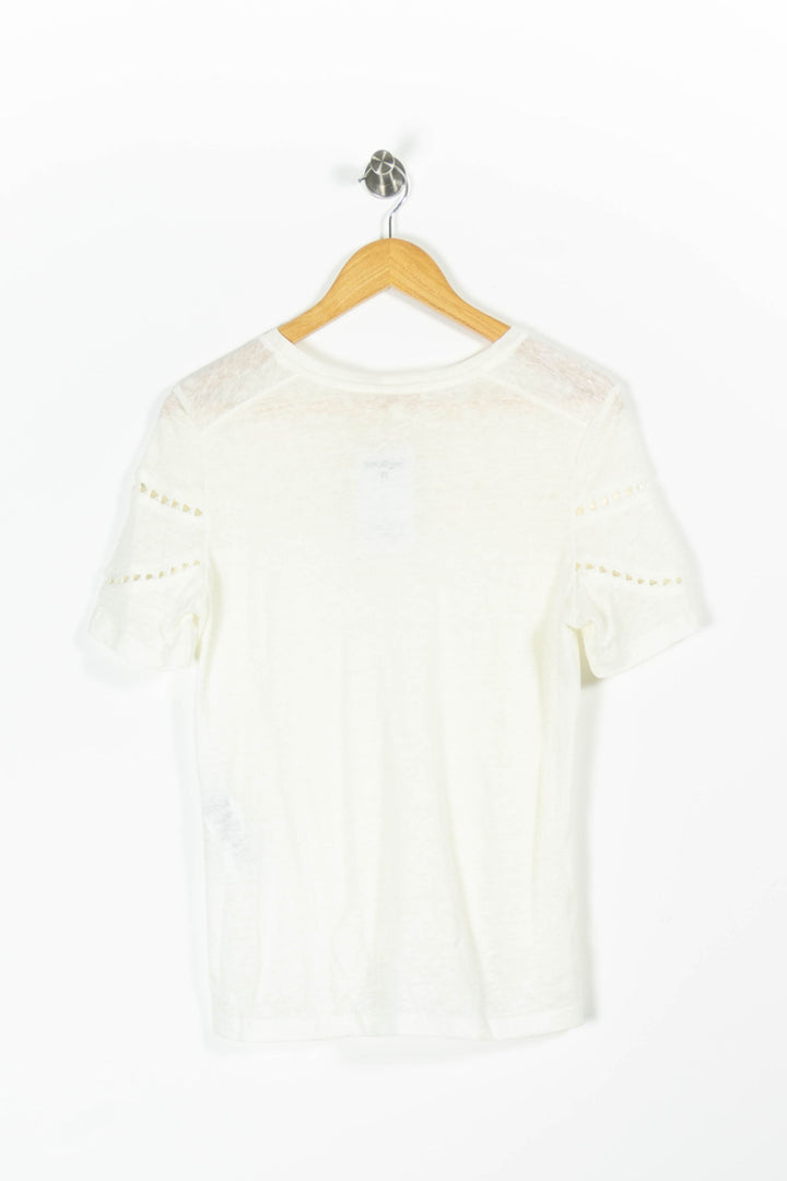 Tee-shirt Beige - Taille S/36 de la marque Maje | PARAD96598 - Vendu par Paradigme - Image 4