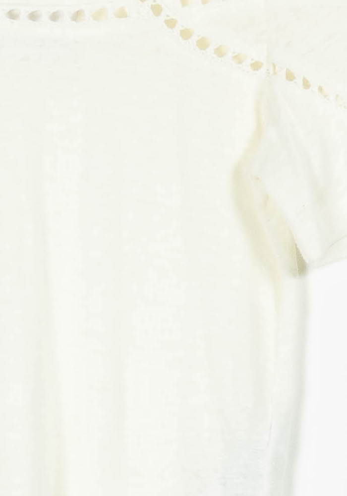 Tee-shirt Beige - Taille S/36 de la marque Maje | PARAD96598 - Vendu par Paradigme - Image 3