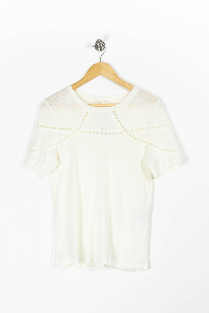 Tee-shirt Beige - Taille S/36 de la marque Maje | PARAD96598 - Vendu par Paradigme - Image 2