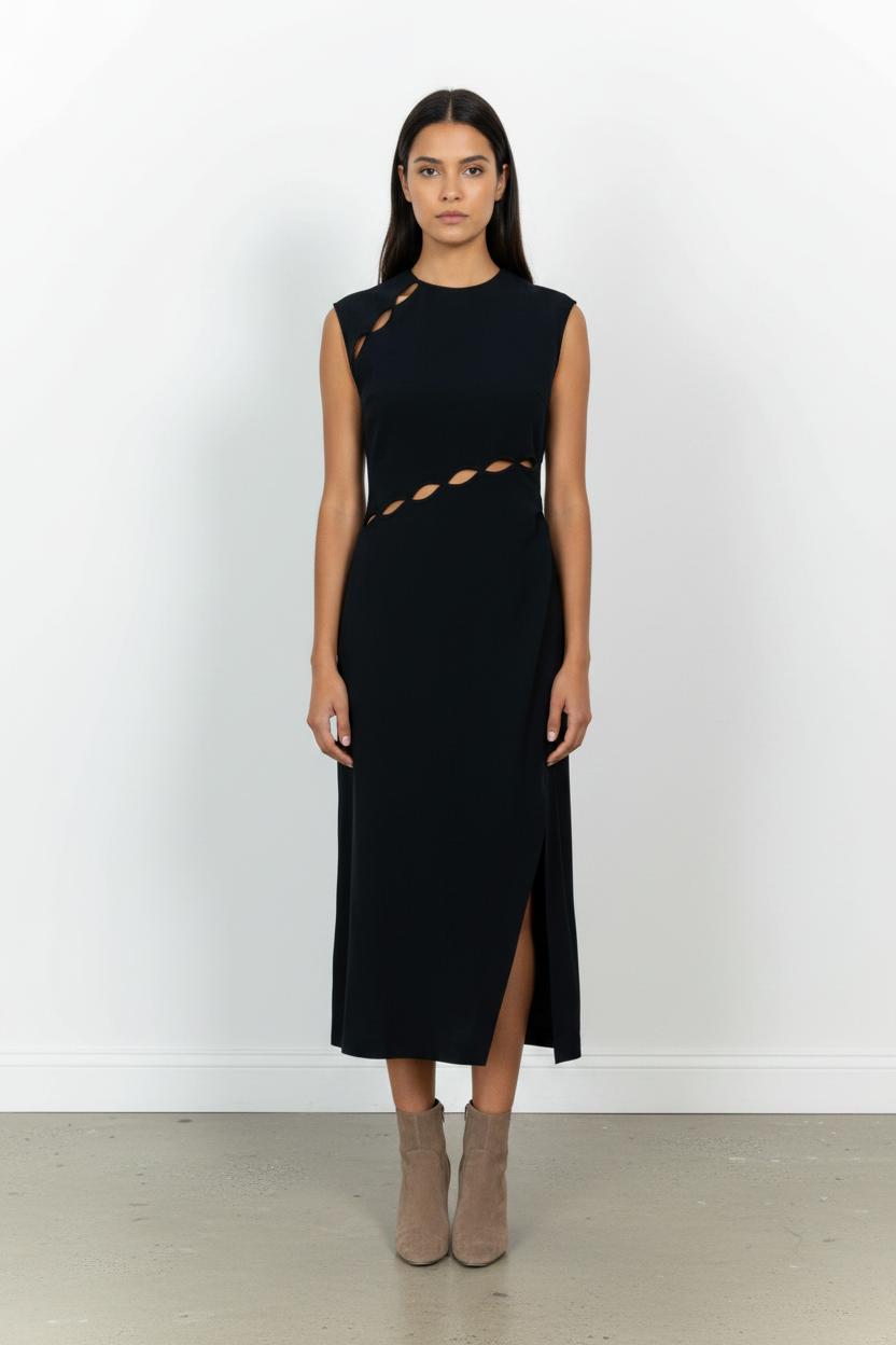 Robe Longue Bleue - Taille L/40 de la marque ba&sh | PARAD96600 - Vendu par Paradigme - Image 1