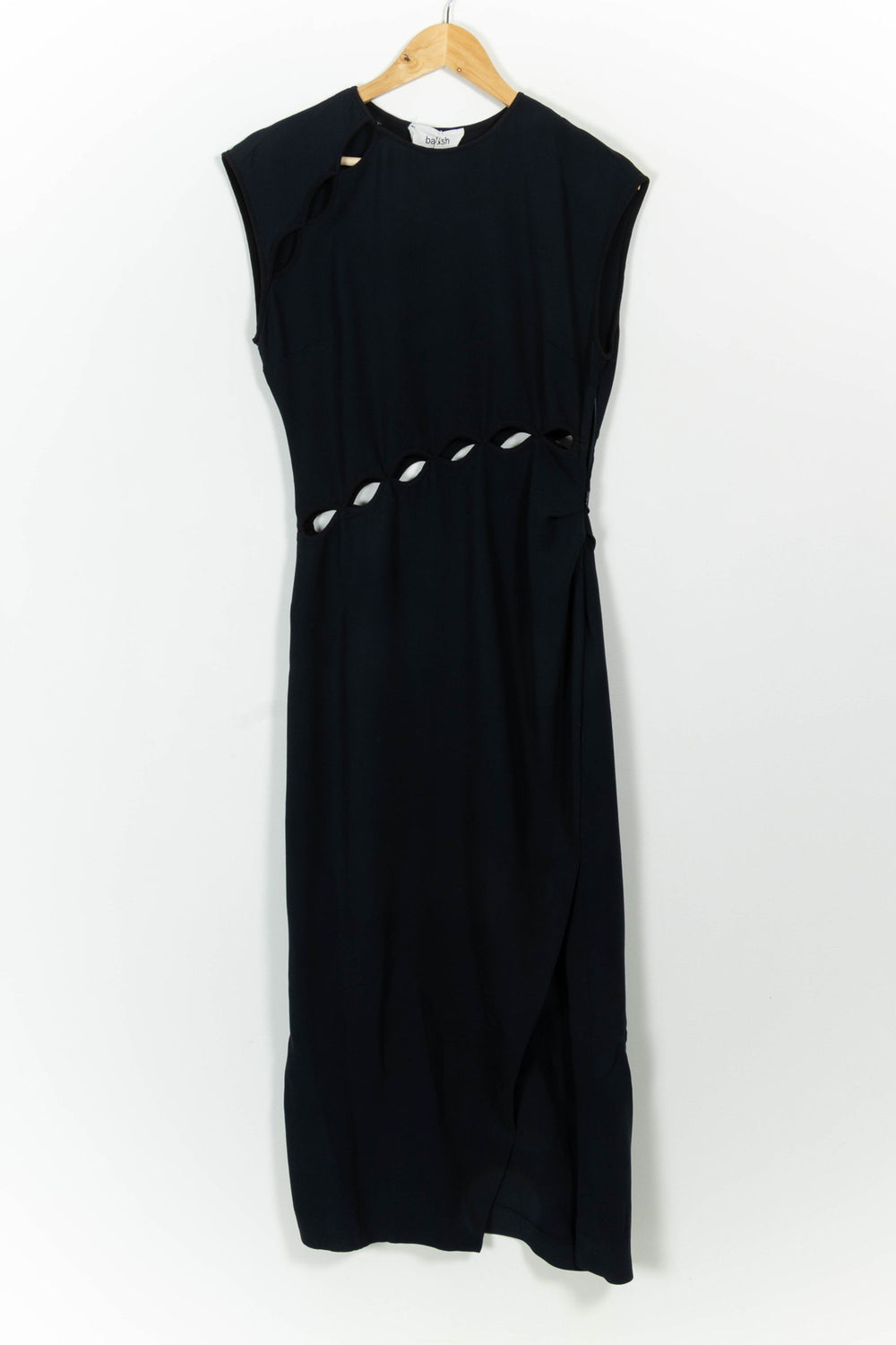 Robe Longue Bleue - Taille L/40 de la marque ba&sh | PARAD96600 - Vendu par Paradigme - Image 2