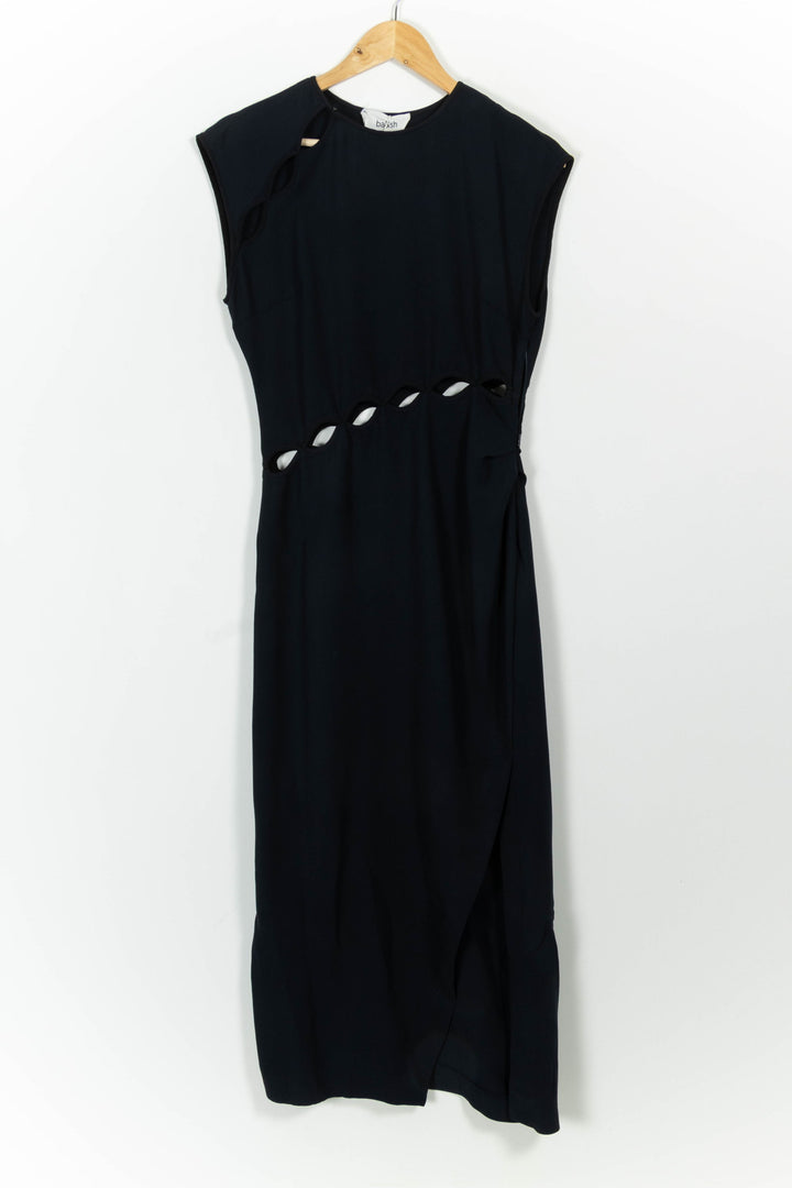 Robe Longue Bleue - Taille L/40 de la marque ba&sh | PARAD96600 - Vendu par Paradigme - Image 2