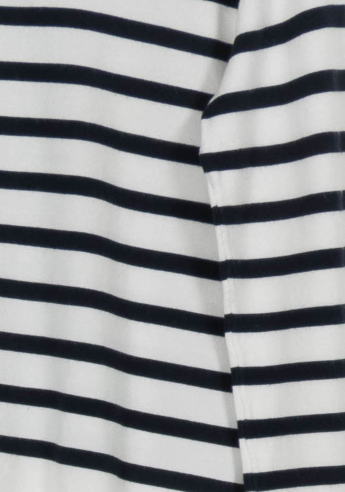 Pull Blanc et Bleu Marine - Taille L/40 de la marque Caroll | PARAD96601 - Vendu par Paradigme - Image 3