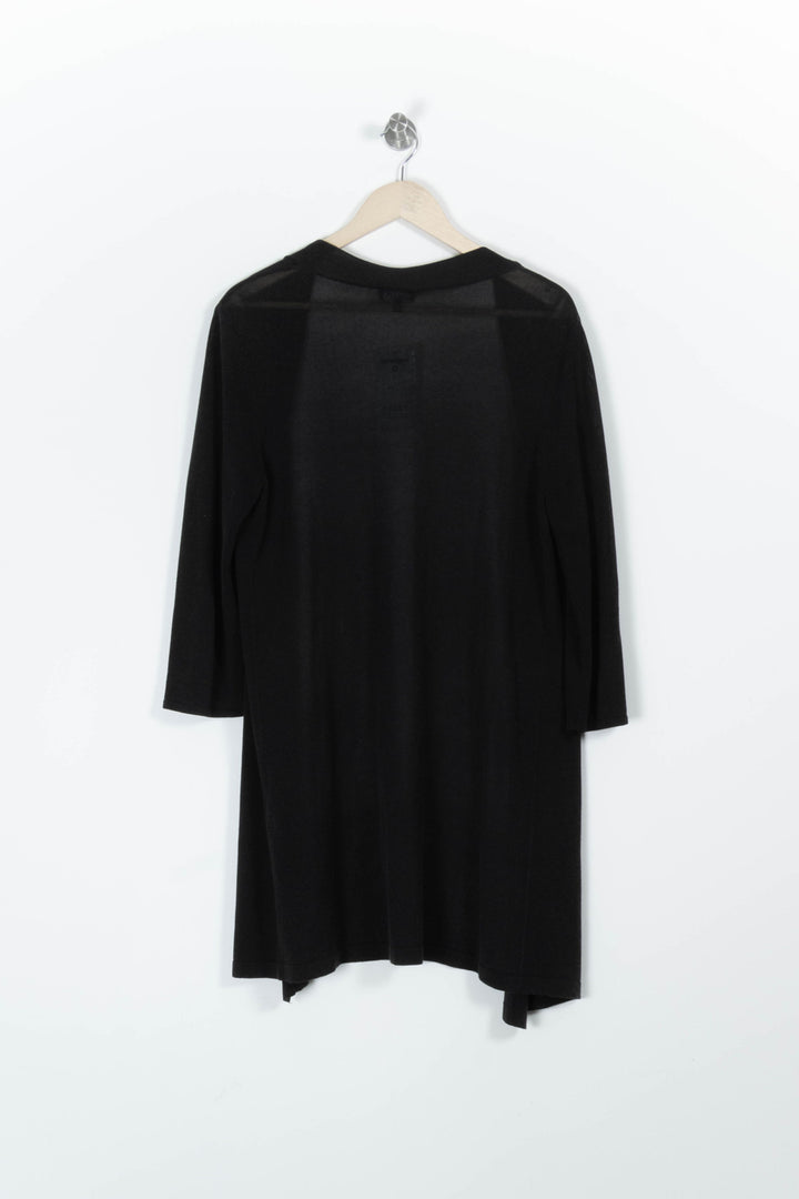 Cardigan Noir - Taille L/40 de la marque Caroll | PARAD96608 - Vendu par Paradigme - Image 4