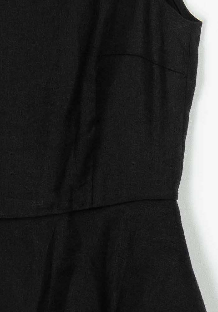Robe Sans Manches Noire - Taille M/38 de la marque Caroll | PARAD96612 - Vendu par Paradigme - Image 3