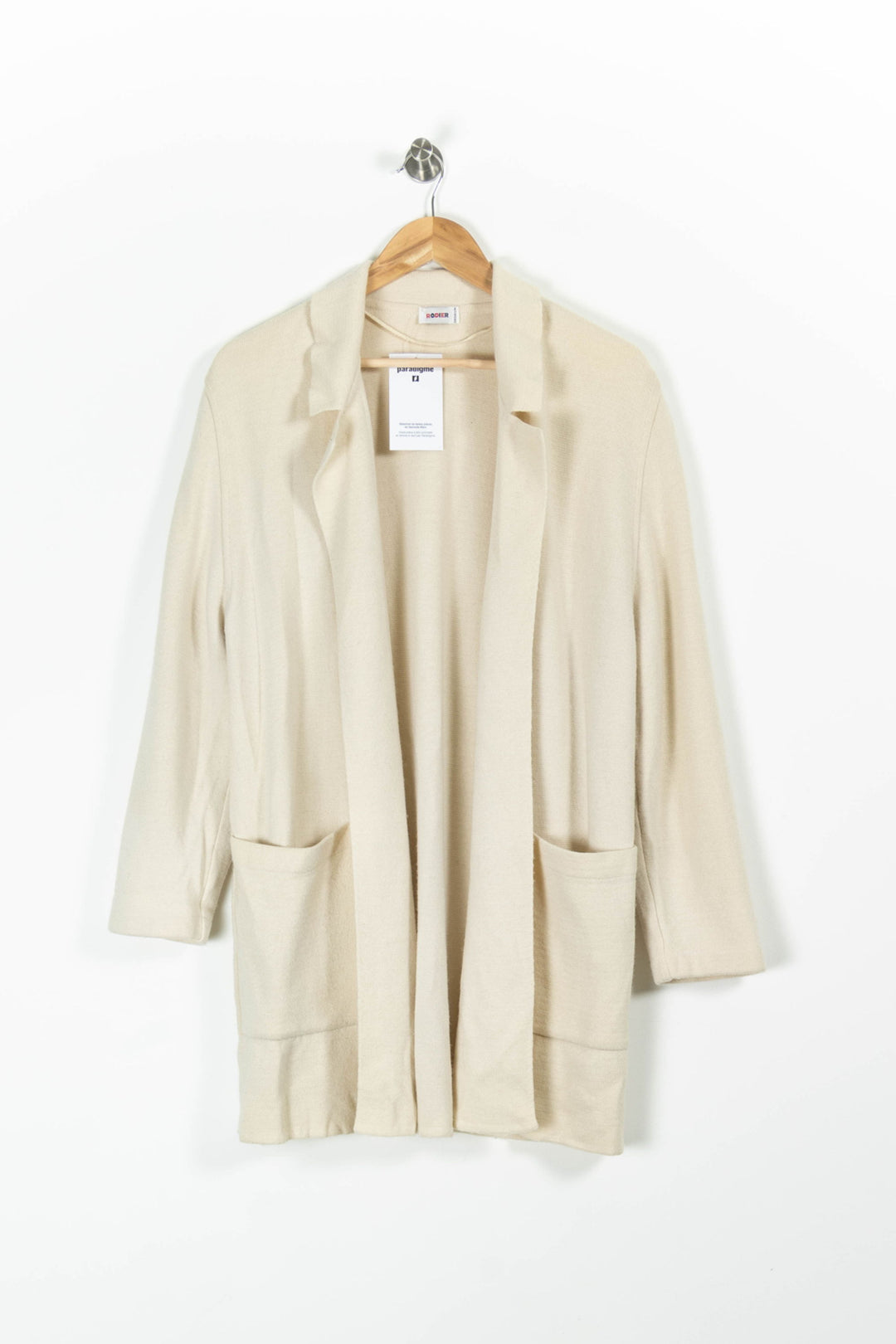 Blazer Beige - Taille M/38 de la marque Rodier | PARAD96616 - Vendu par Paradigme - Image 2