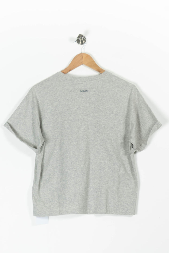 Tee-shirt Gris - Taille S/36 de la marque ba&sh | PARAD96620 - Vendu par Paradigme - Image 4