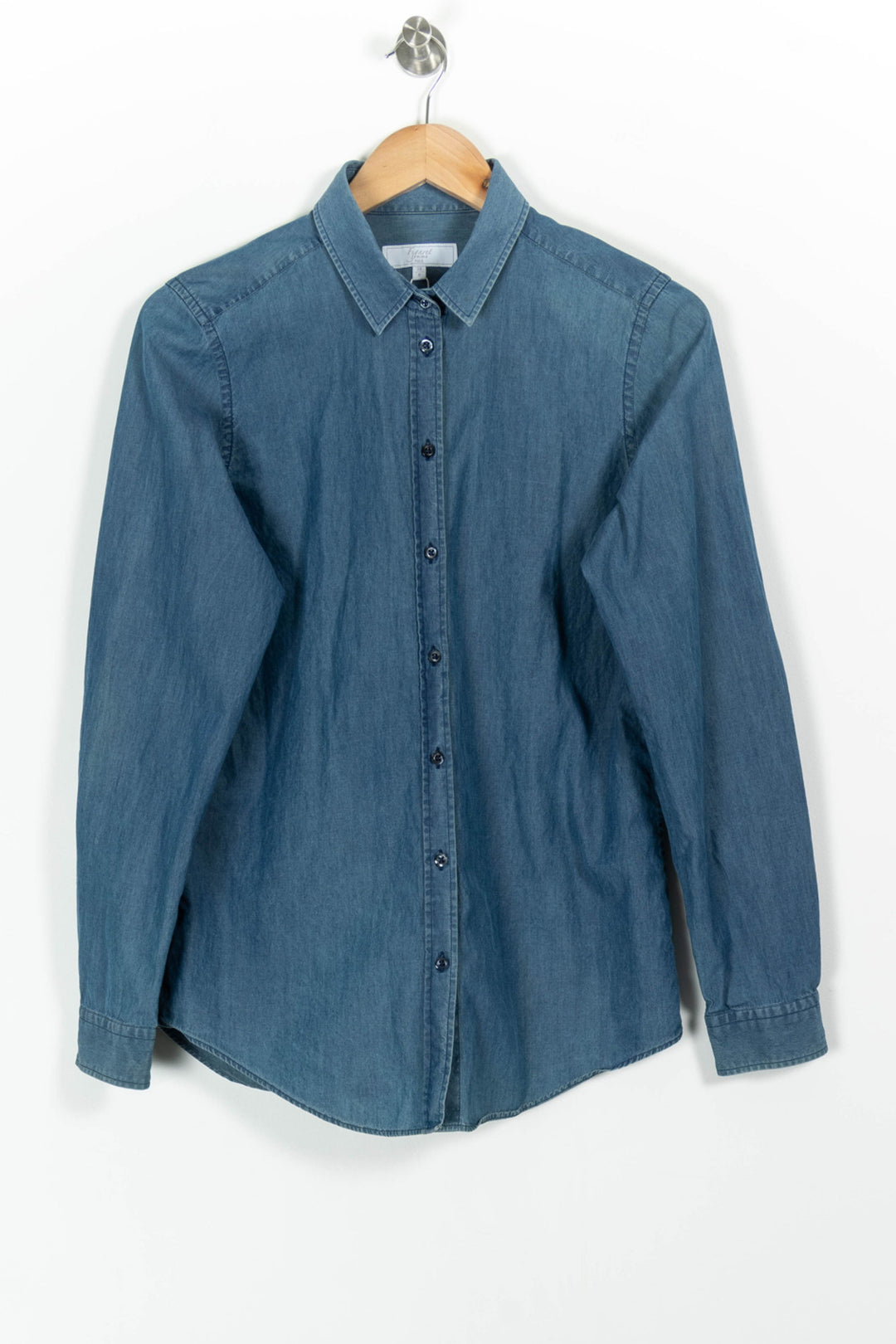 Chemise en Jean Bleue - Taille M/38 de la marque Figaret | PARAD96626 - Vendu par Paradigme - Image 2