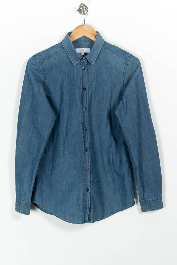 Chemise en Jean Bleue - Taille M/38 de la marque Figaret | PARAD96626 - Vendu par Paradigme - Image 2