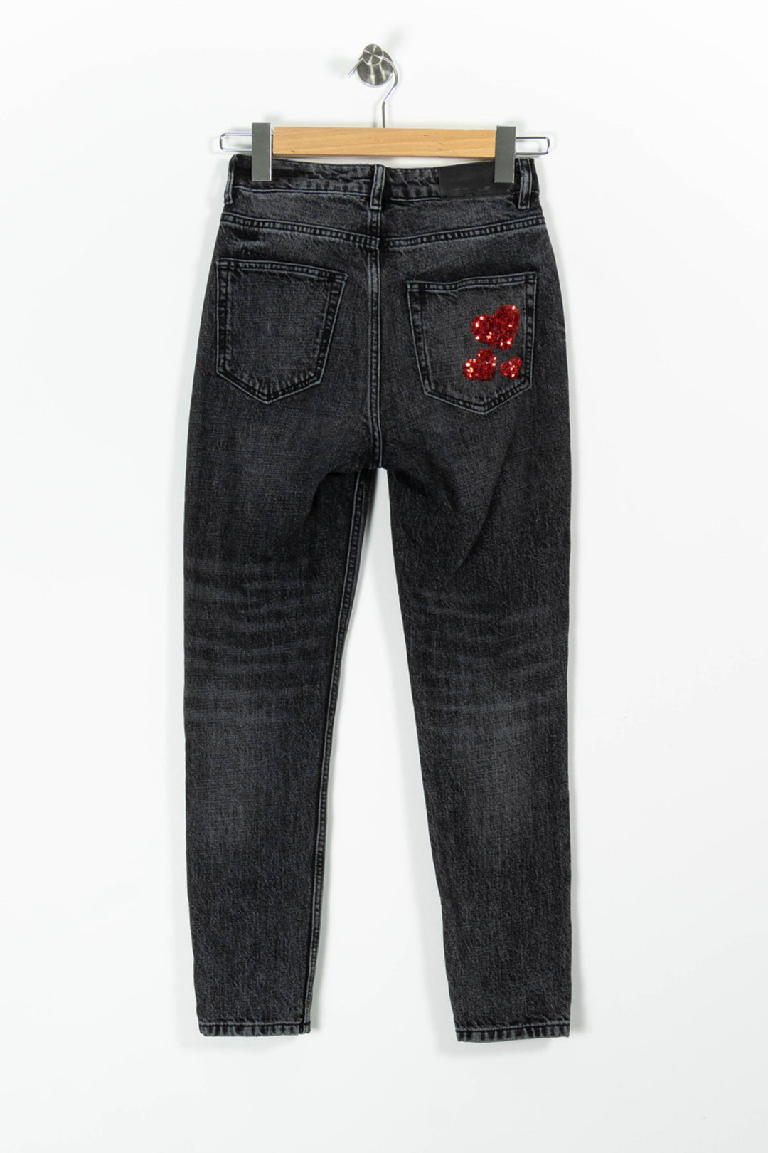 Jean Gris - Taille XS/34 de la marque The Kooples | PARAD96628 - Vendu par Paradigme - Image 4