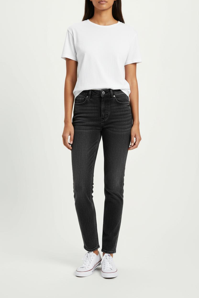 Jean Gris - Taille XS/34 de la marque The Kooples | PARAD96628 - Vendu par Paradigme - Image 1