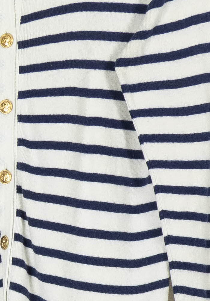 Gilet Bleu et Blanc - Taille S/36 de la marque Kookai | PARAD96631 - Vendu par Paradigme - Image 3