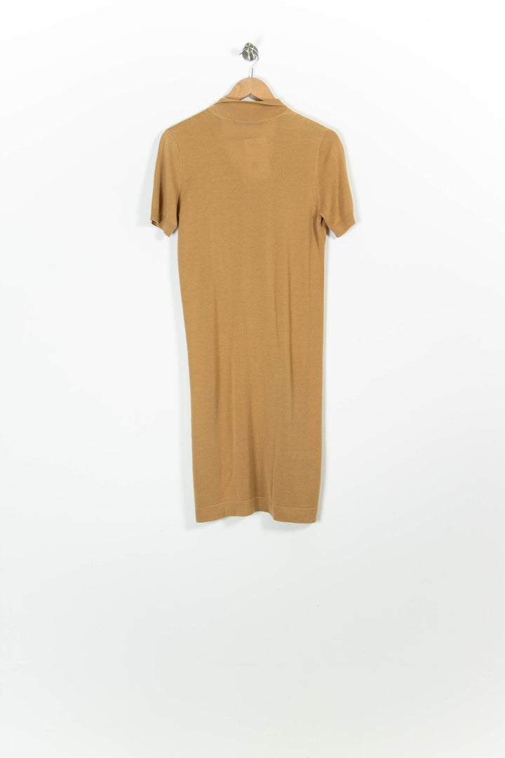 Robe Polo Beige - Taille L/40 de la marque Comptoir des Cotonniers | PARAD96640 - Vendu par Paradigme - Image 4