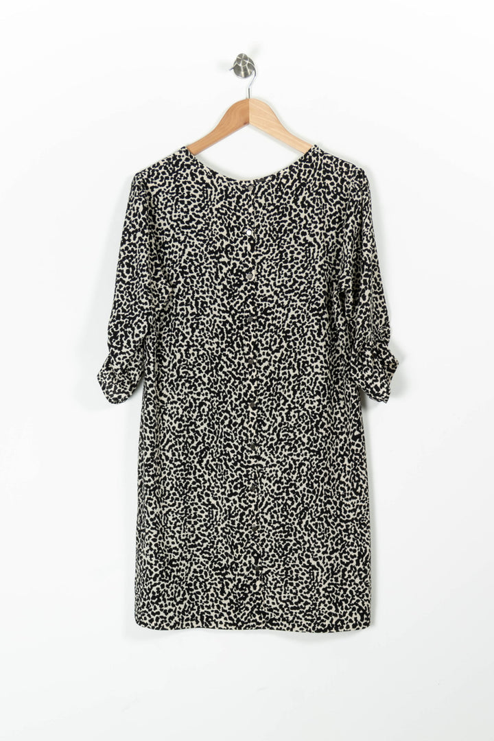 Robe Courte Noire et Blanche - Taille L/40 de la marque IKKS | PARAD96644 - Vendu par Paradigme - Image 4