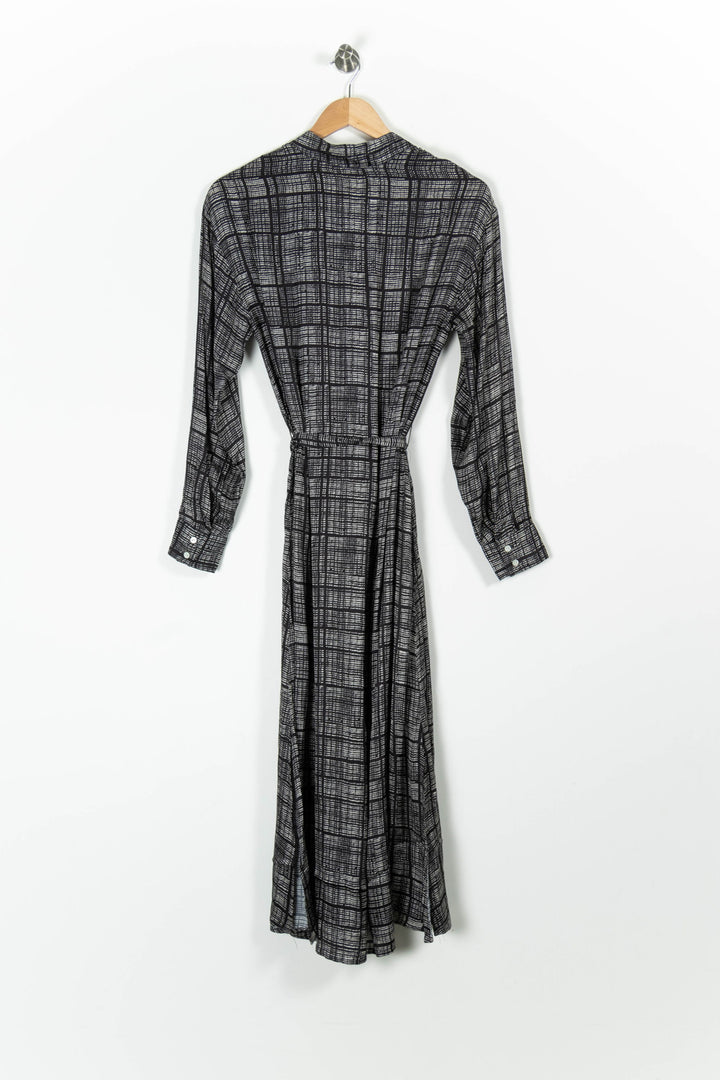 Robe Chemisier Noire et Blanche - Taille XS/34 de la marque Diega | PARAD96655 - Vendu par Paradigme - Image 4