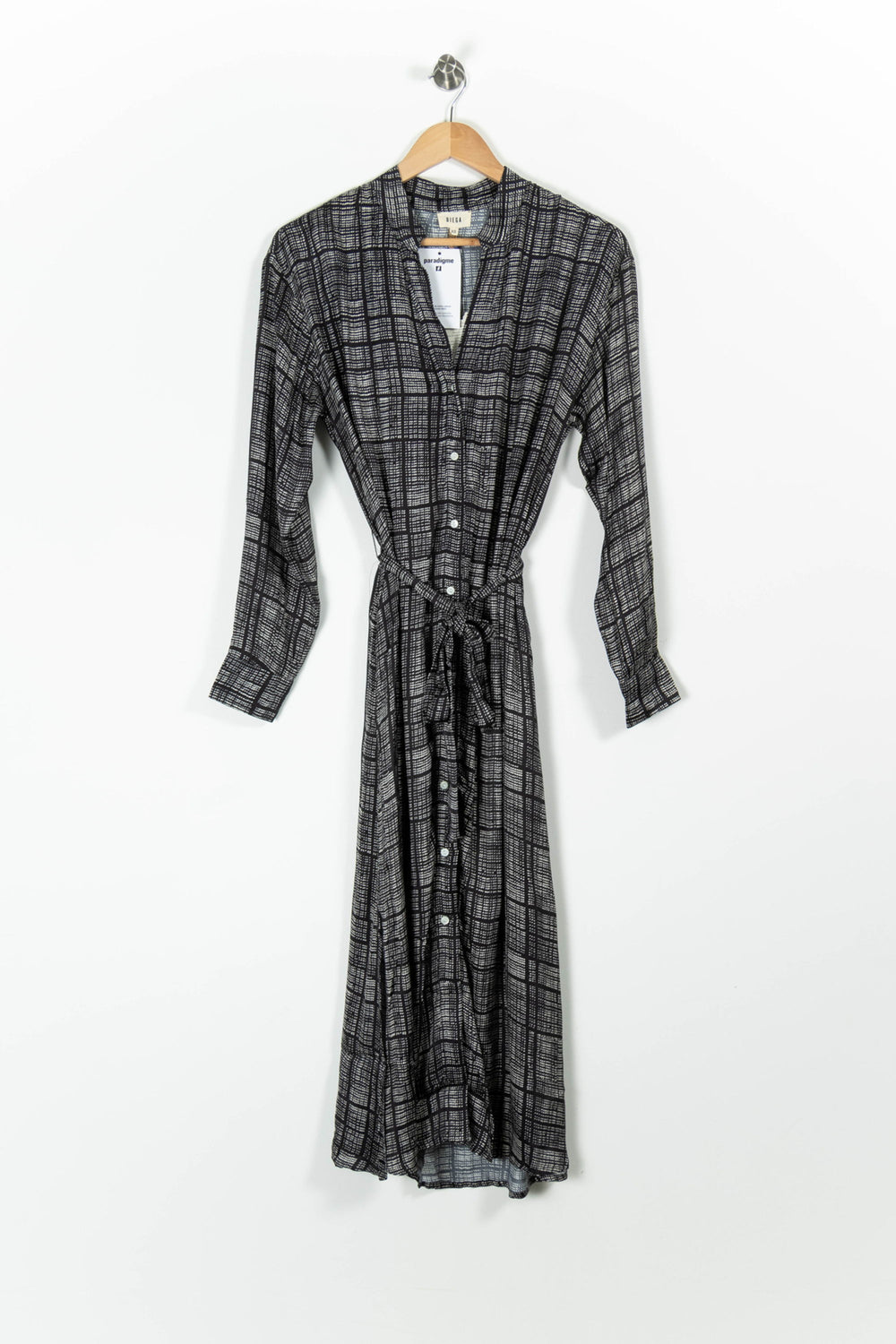 Robe Chemisier Noire et Blanche - Taille XS/34 de la marque Diega | PARAD96655 - Vendu par Paradigme - Image 2
