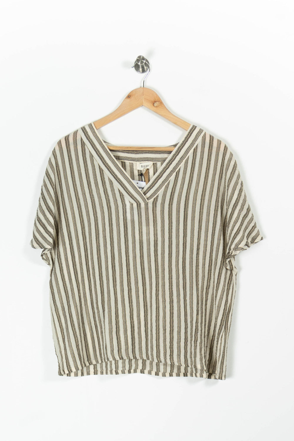 Blouse Beige et Marron - Taille L/40 de la marque Diega | PARAD96660 - Vendu par Paradigme - Image 2
