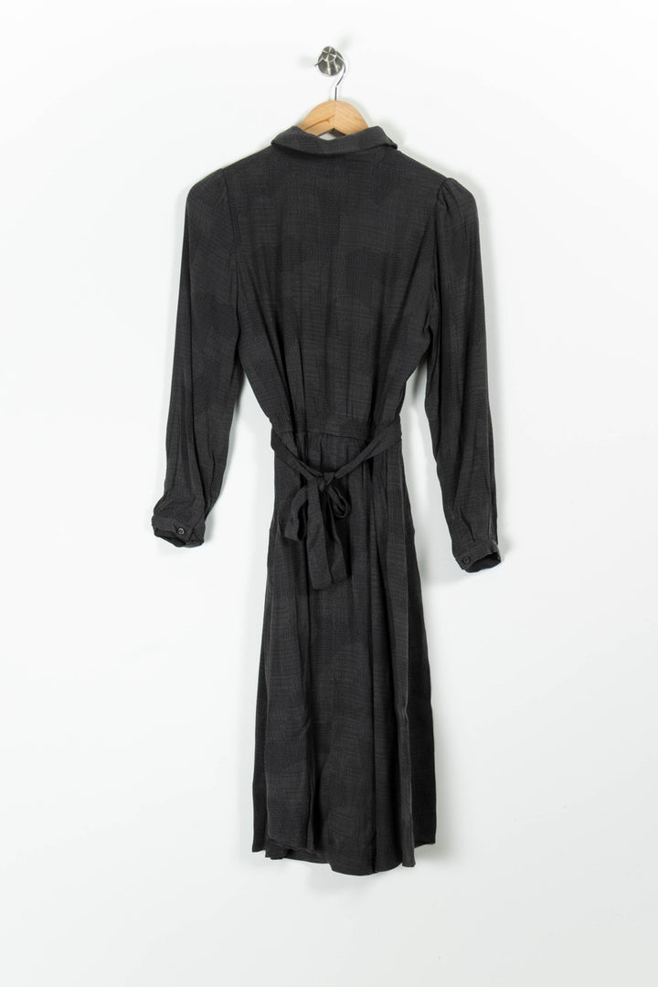 Robe Chemise Grise - Taille S/36 de la marque Sessùn | PARAD96661 - Vendu par Paradigme - Image 4