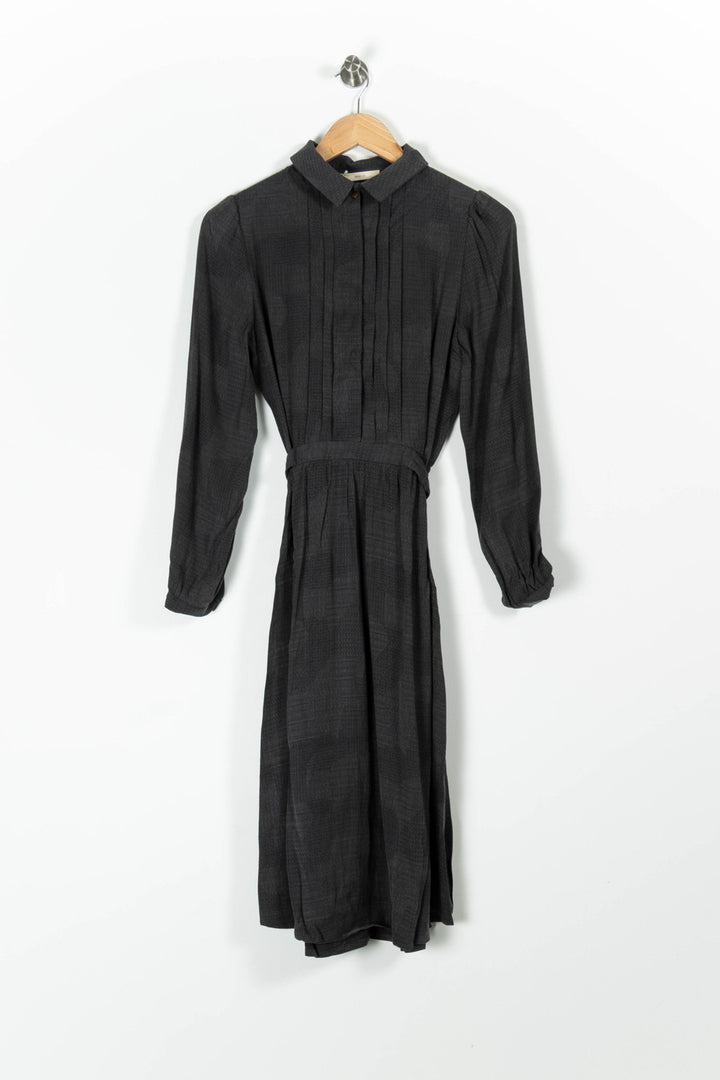 Robe Chemise Grise - Taille S/36 de la marque Sessùn | PARAD96661 - Vendu par Paradigme - Image 2