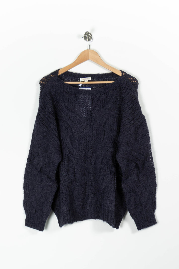 Pull Bleu - Taille M/38 de la marque Louise Misha | PARAD96663 - Vendu par Paradigme - Image 2