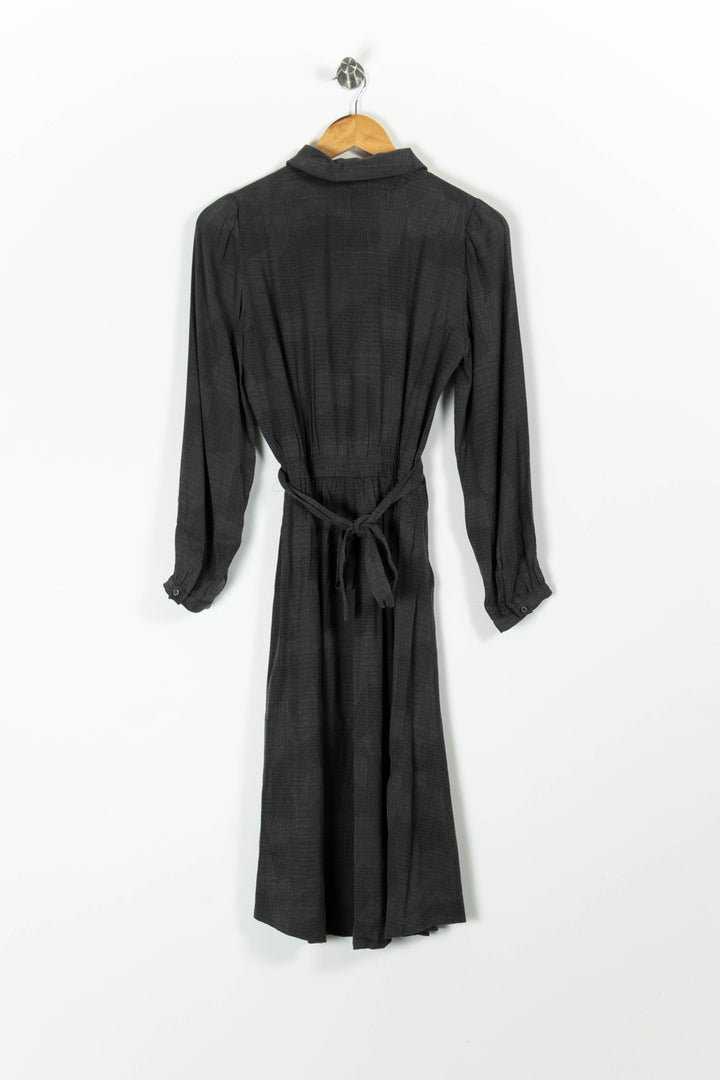 Robe Chemise Grise - Taille XS/34 de la marque Sessùn | PARAD96667 - Vendu par Paradigme - Image 4