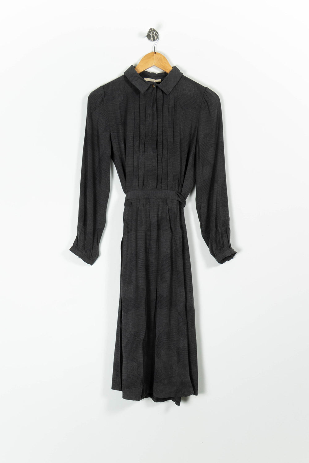 Robe Chemise Grise - Taille XS/34 de la marque Sessùn | PARAD96667 - Vendu par Paradigme - Image 2