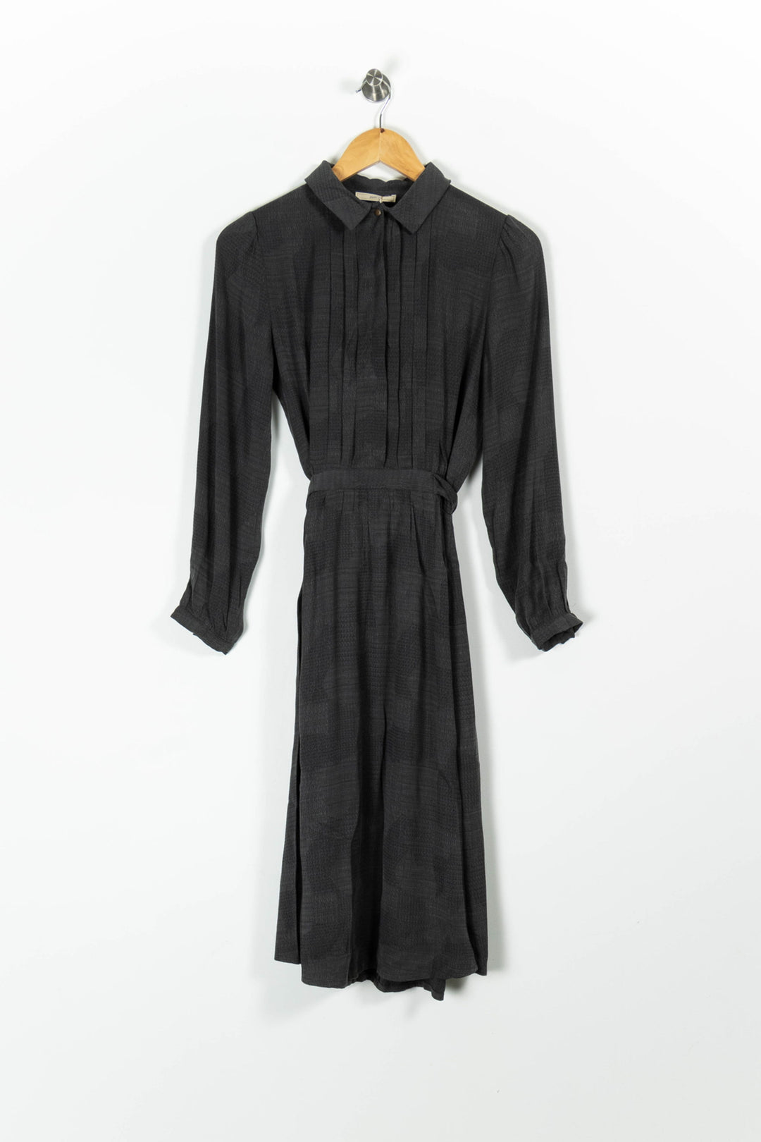 Robe Chemise Grise - Taille XS/34 de la marque Sessùn | PARAD96667 - Vendu par Paradigme - Image 2