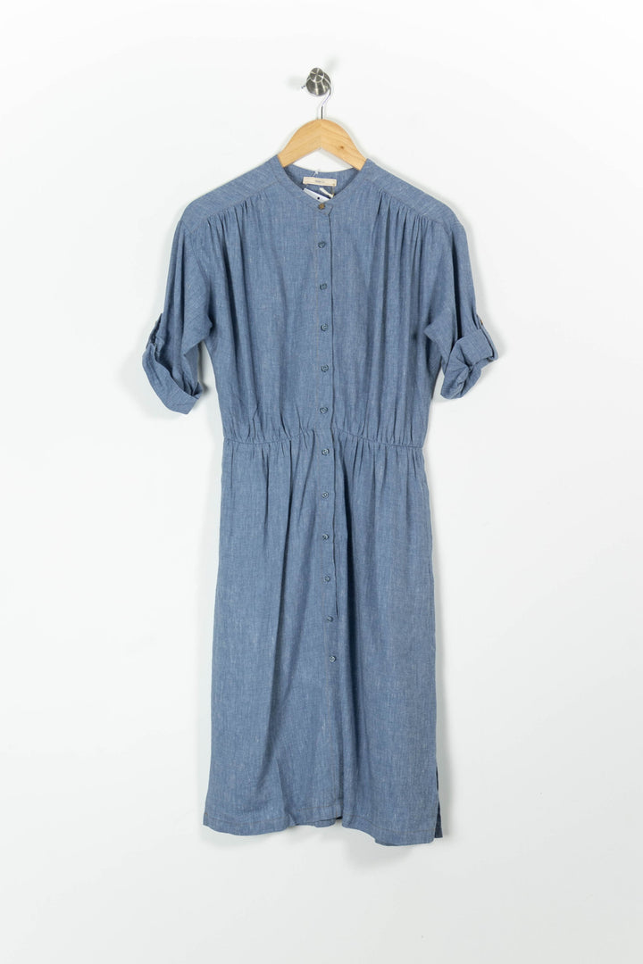 Robe Chemise Bleue - Taille S/36 de la marque Sessùn | PARAD96668 - Vendu par Paradigme - Image 2