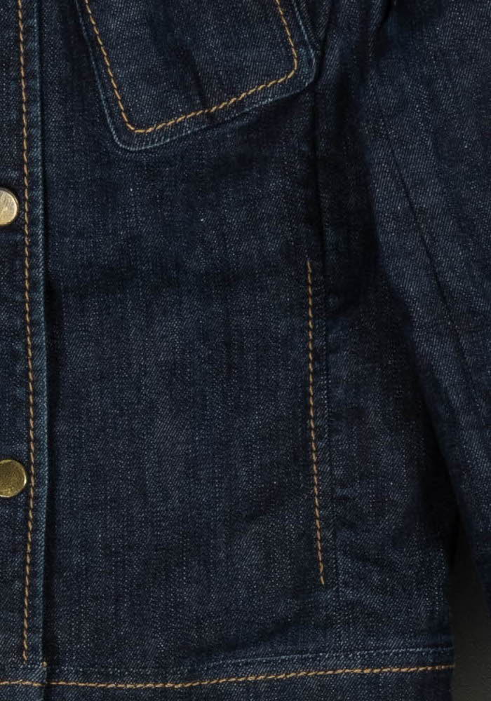 Veste en Jean Bleue - Taille S/36 de la marque Paule Ka | PARAD96672 - Vendu par Paradigme - Image 3