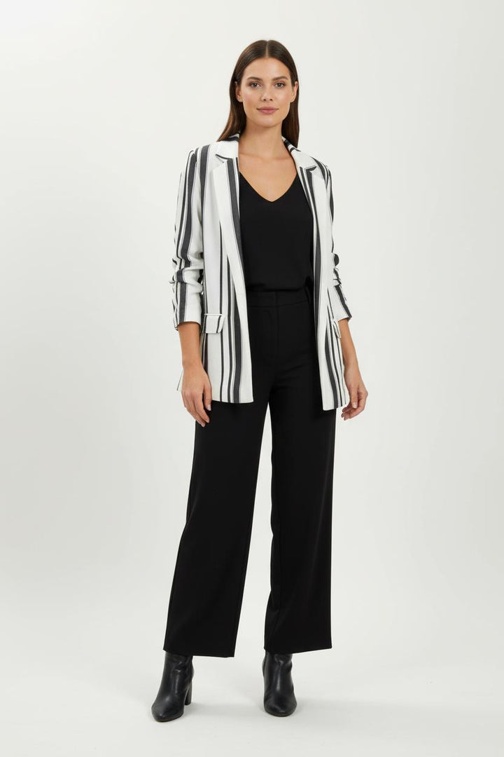 Blazer Blanc et Noir - Taille L/40 de la marque Liu Jo | PARAD96673 - Vendu par Paradigme - Image 1