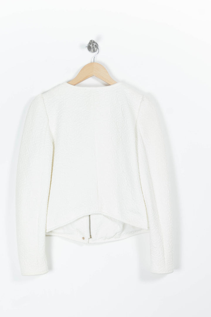 Veste Blanche - Taille M/38 de la marque La Redoute Collections | PARAD96678 - Vendu par Paradigme - Image 4