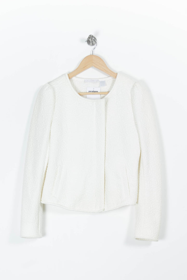 Veste Blanche - Taille M/38 de la marque La Redoute Collections | PARAD96678 - Vendu par Paradigme - Image 2