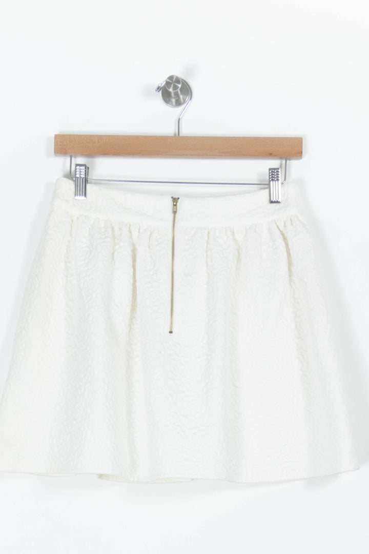 Jupe Courte Beige - Taille S/36 de la marque La Redoute Collections | PARAD96680 - Vendu par Paradigme - Image 4