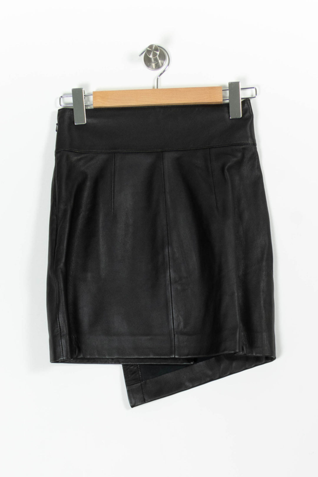 Jupe Asymétrique Noire - Taille S/36 de la marque ba&sh | PARAD96689 - Vendu par Paradigme - Image 4