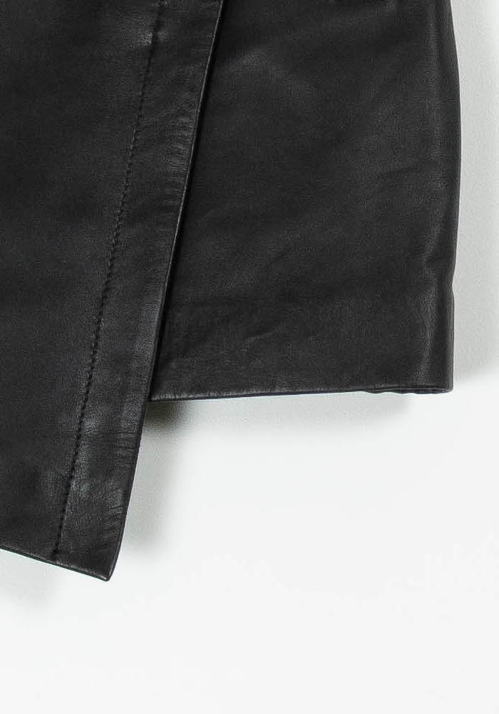 Jupe Asymétrique Noire - Taille S/36 de la marque ba&sh | PARAD96689 - Vendu par Paradigme - Image 3