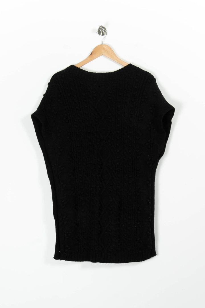 Robe Pull Noire - Taille S/36 de la marque ba&sh | PARAD96690 - Vendu par Paradigme - Image 4