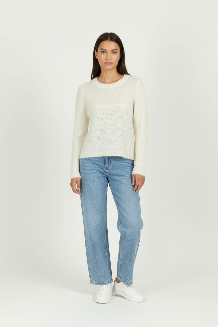 Pull Beige - Taille S/36 de la marque Caroll | PARAD96692 - Vendu par Paradigme - Image 1
