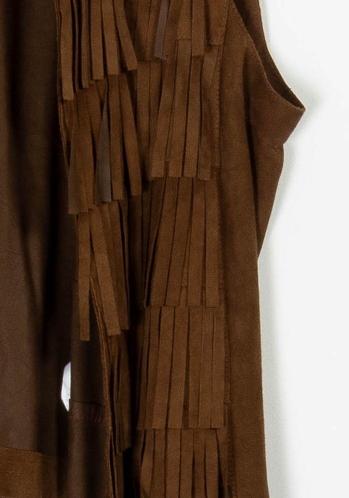 Gilet Sans Manches Marron - Taille L/40 de la marque Caroll | PARAD96697 - Vendu par Paradigme - Image 3