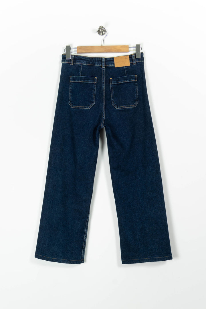 Jean Large Bleu - Taille M/38 de la marque La Fée Maraboutée | PARAD96698 - Vendu par Paradigme - Image 4